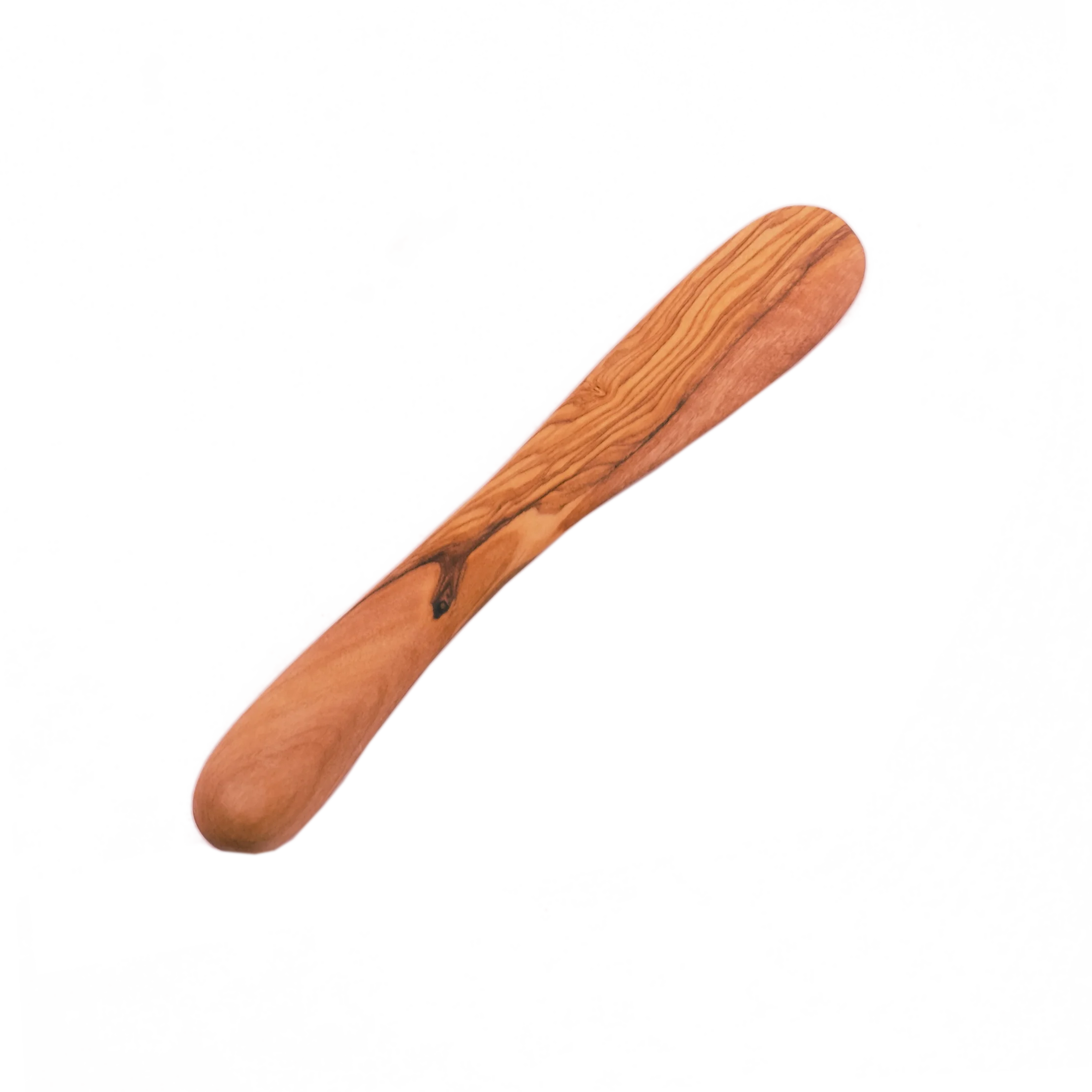 Olive Wood Round Spreader
