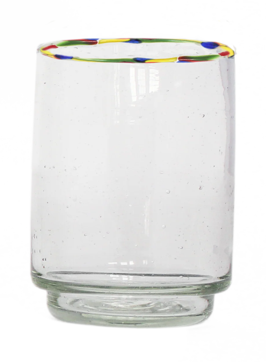 Medium Multi Rim Stacking Glass