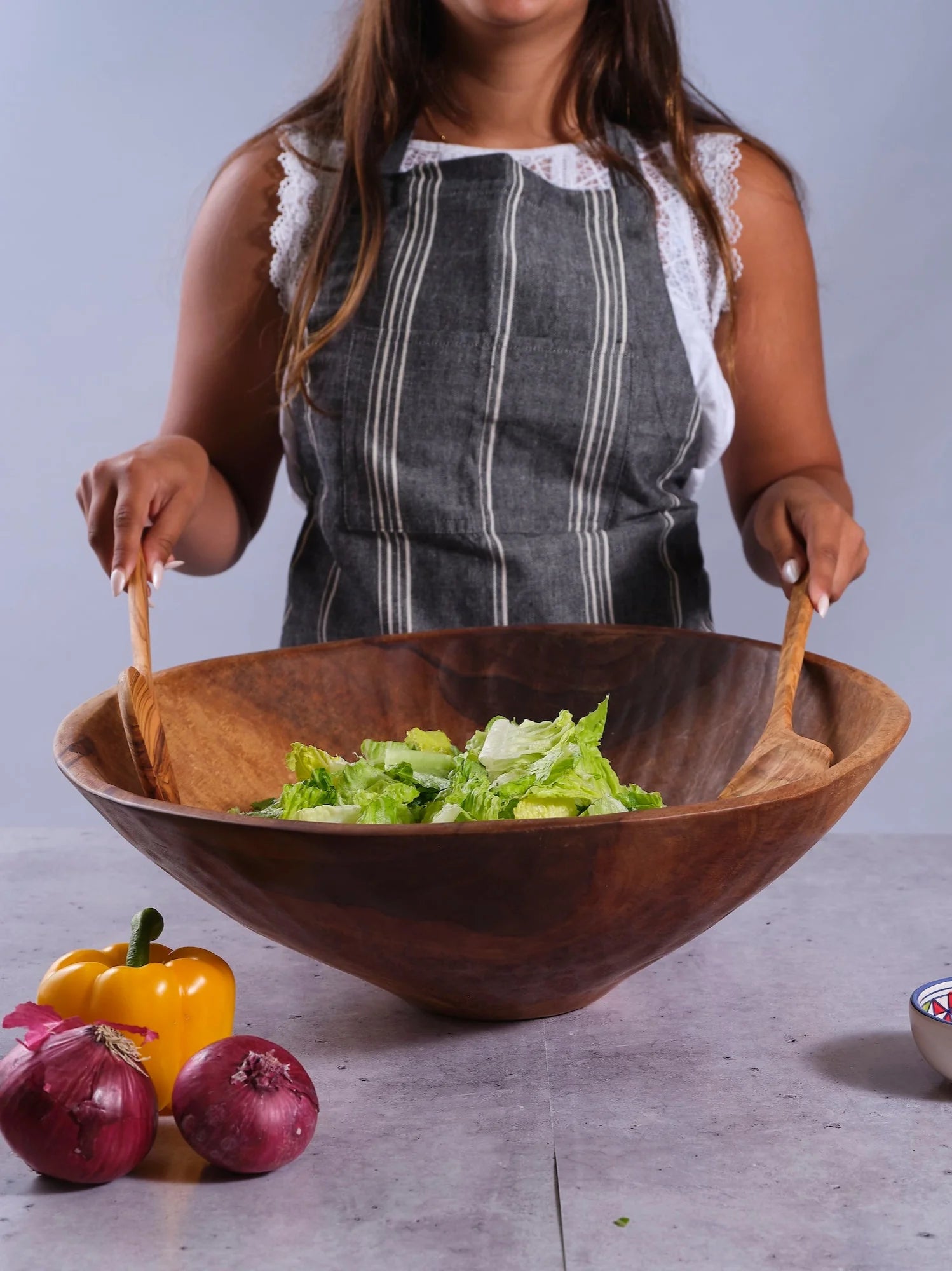 Extra Large (XL) 20 inch Classic Round Wood Bowl