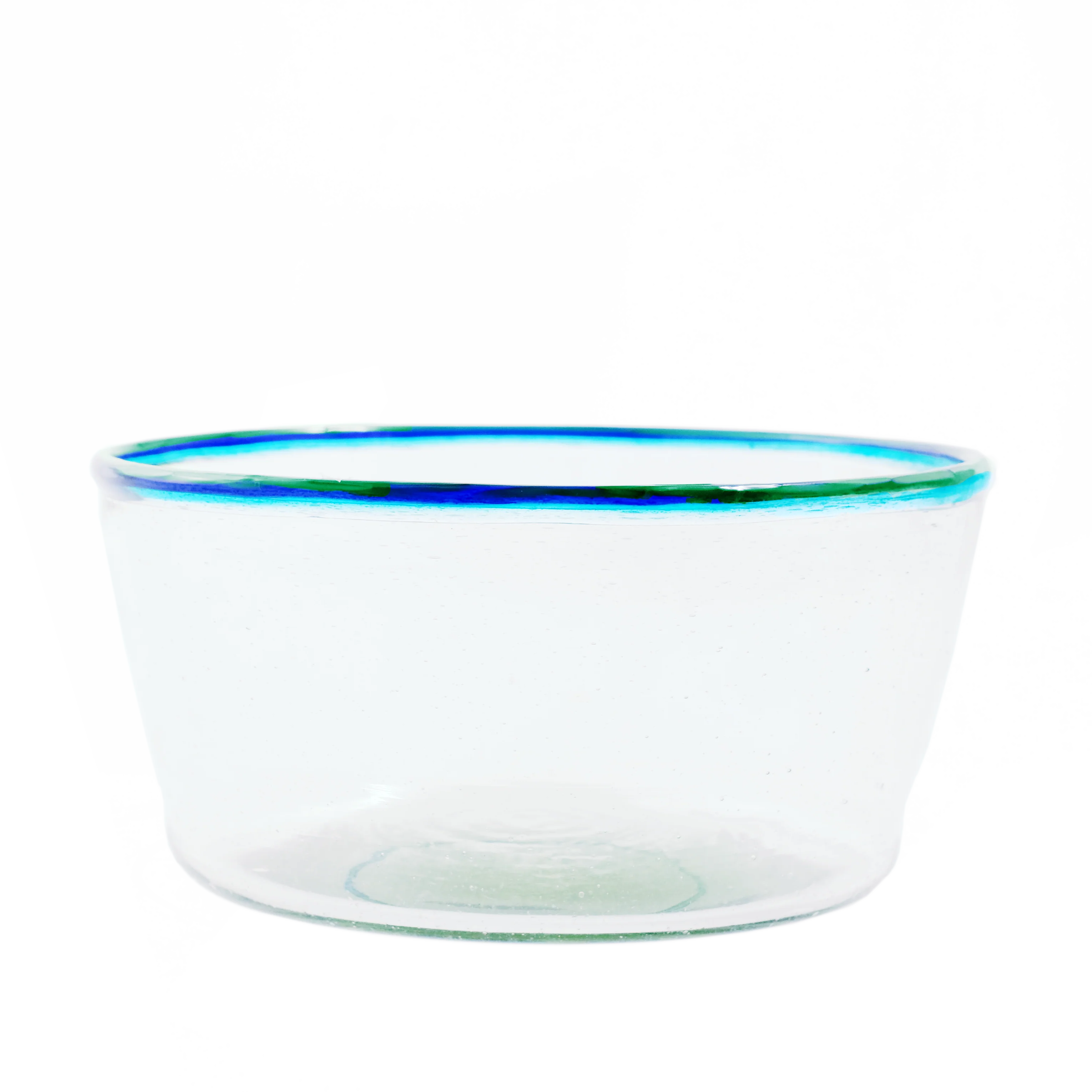 Blue Multi Rim Salad Bowl