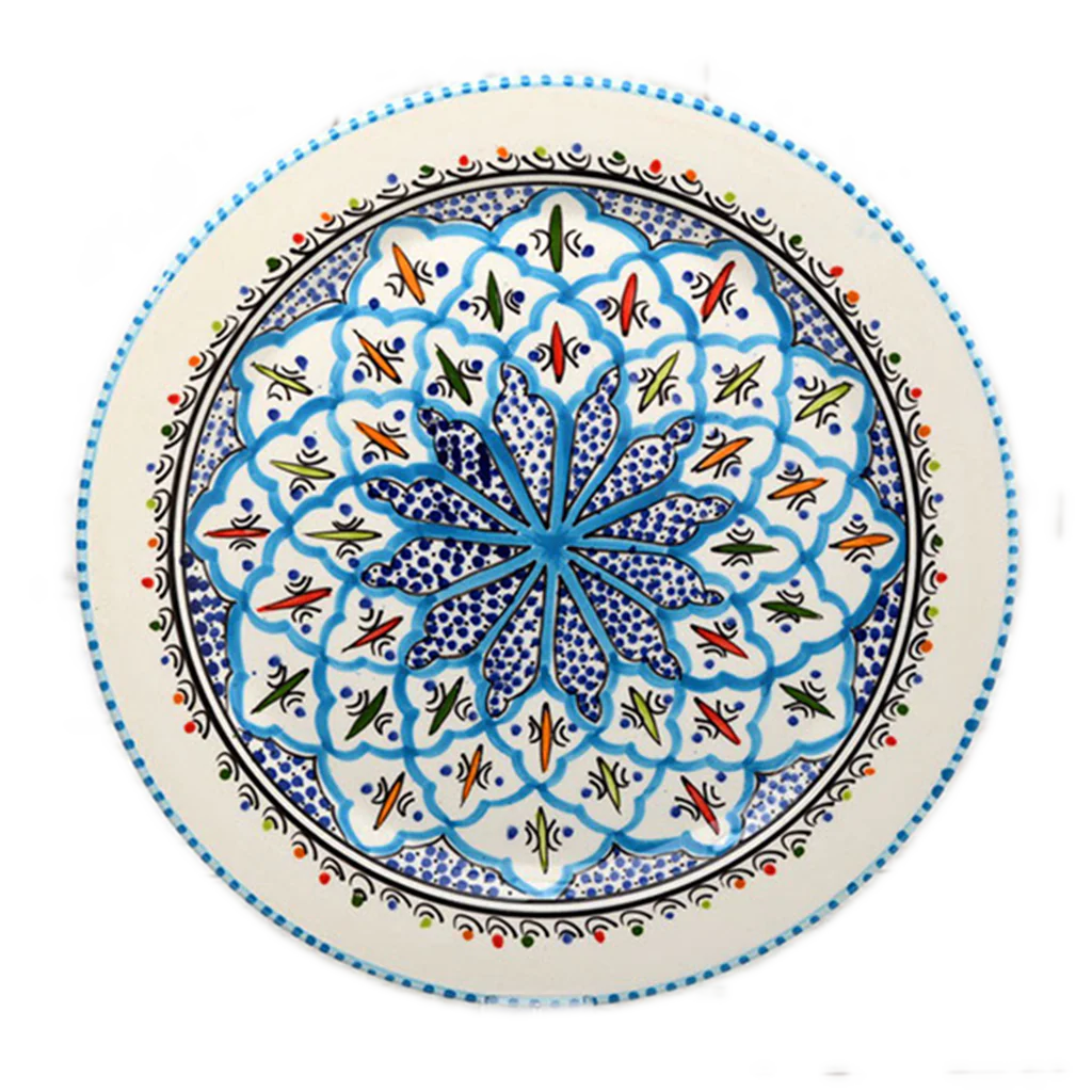 Rosette Round Platter