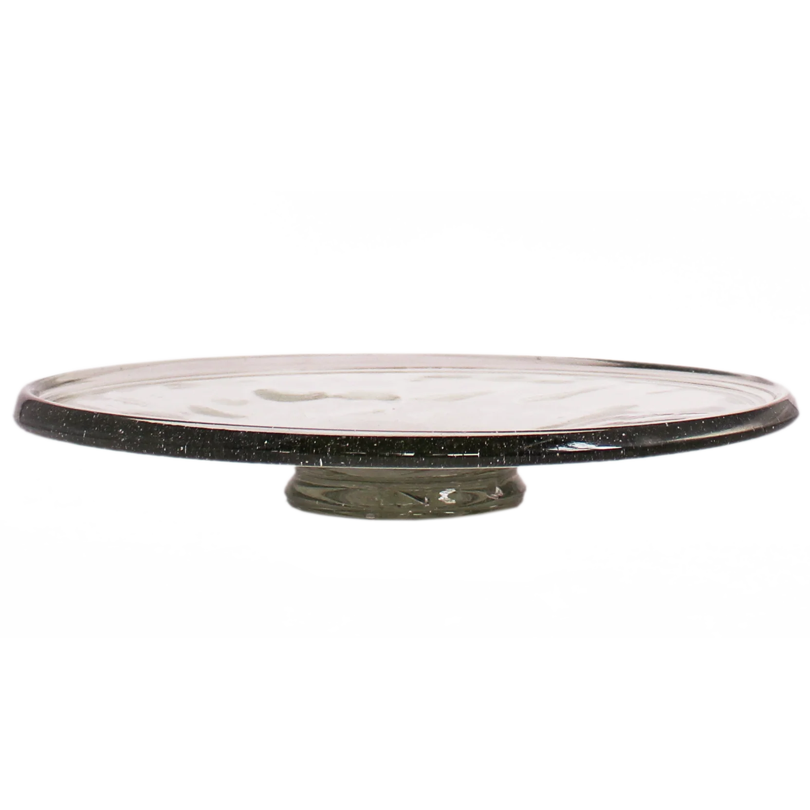 Glass Cake Plate Stand