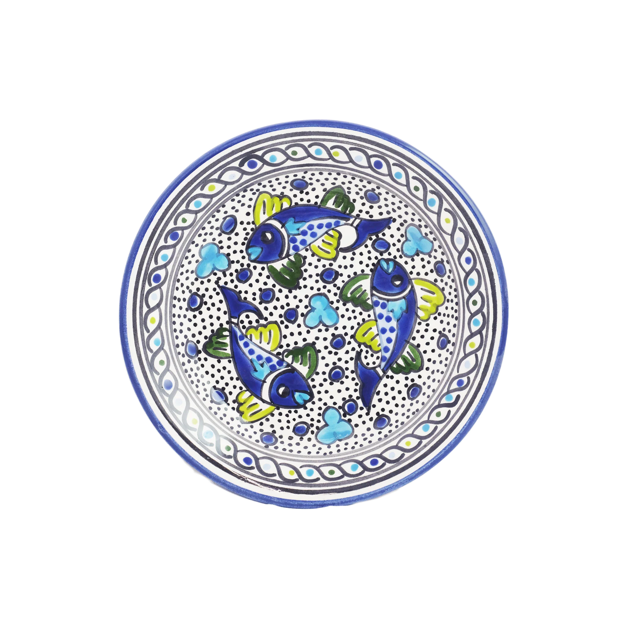 Blue Fish Side Plate
