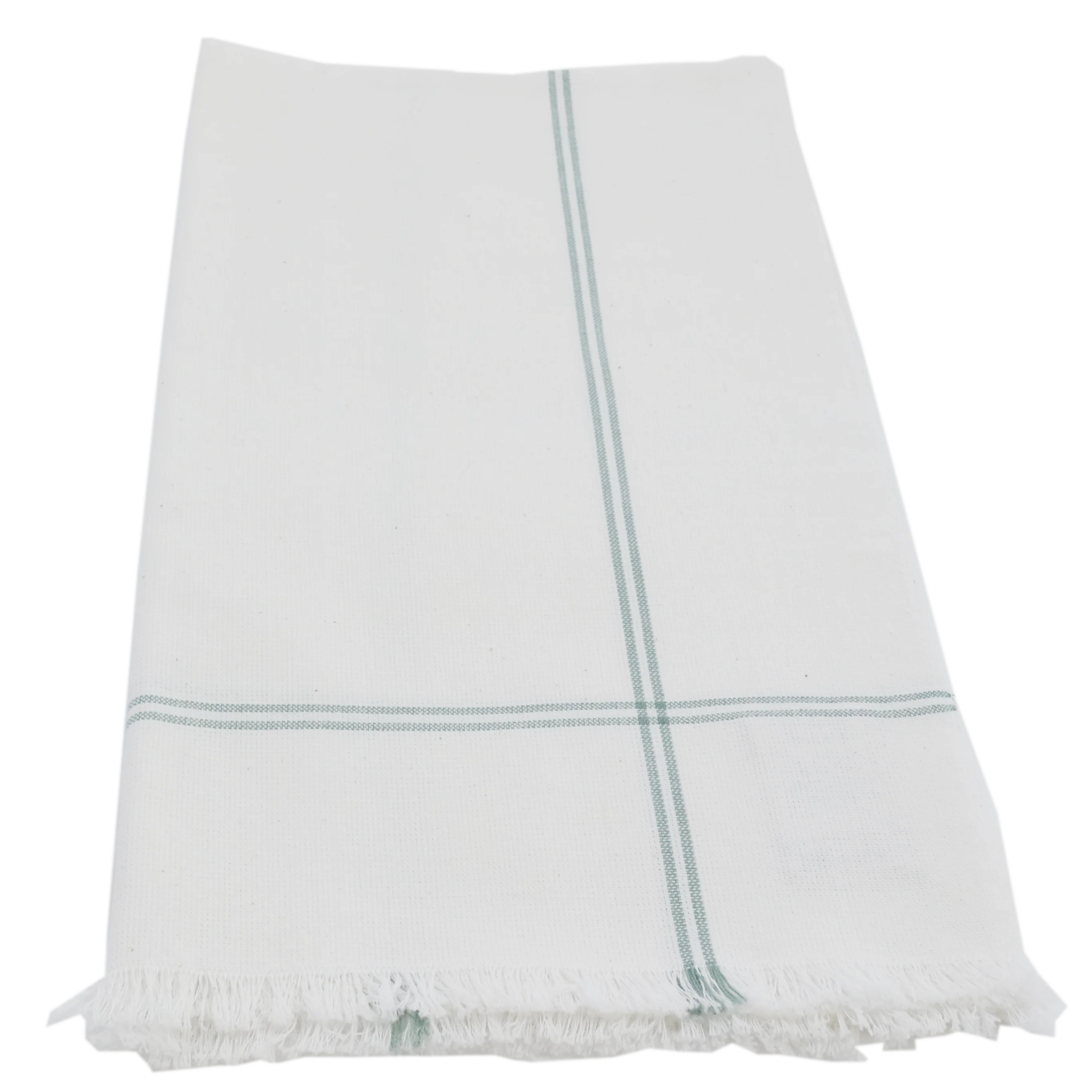 Jade Classic Stripe Kitchen Towels - Set of 2