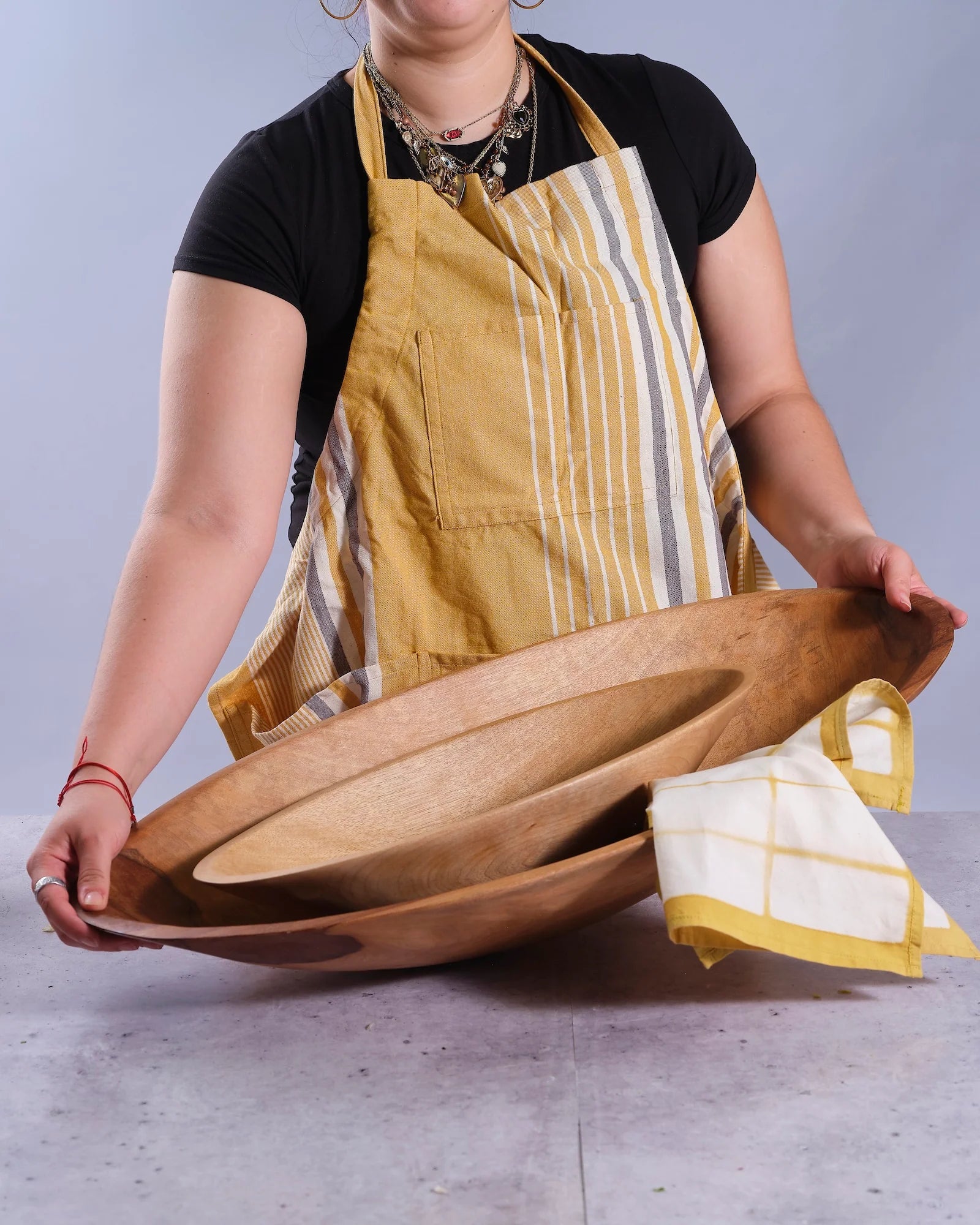 Stripe Kitchen Full Apron