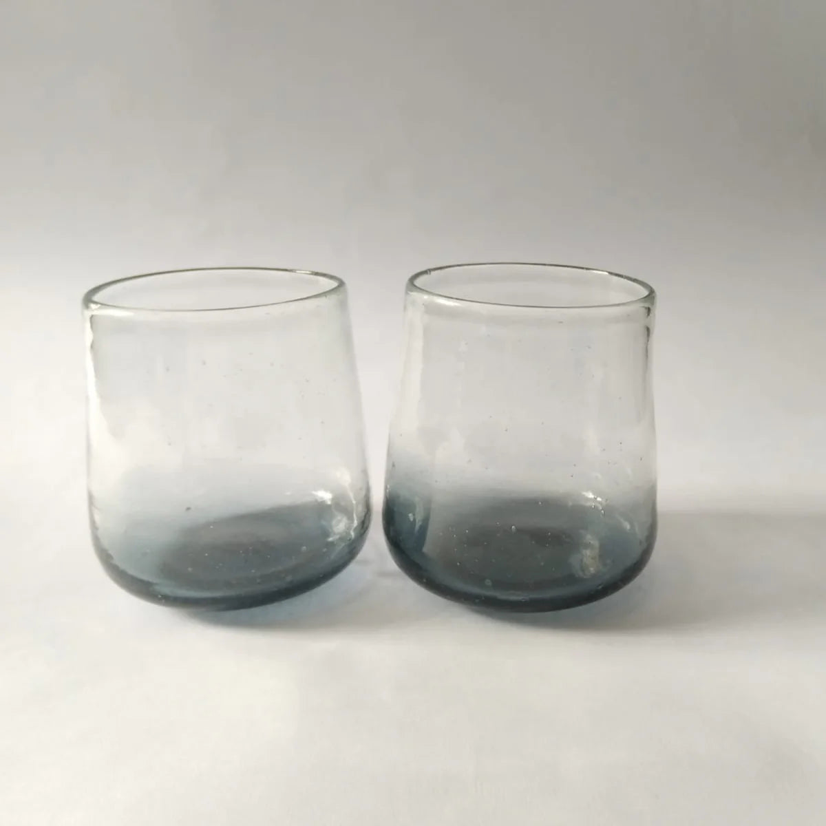 Black Ombre Drinking Glass, Set of 4