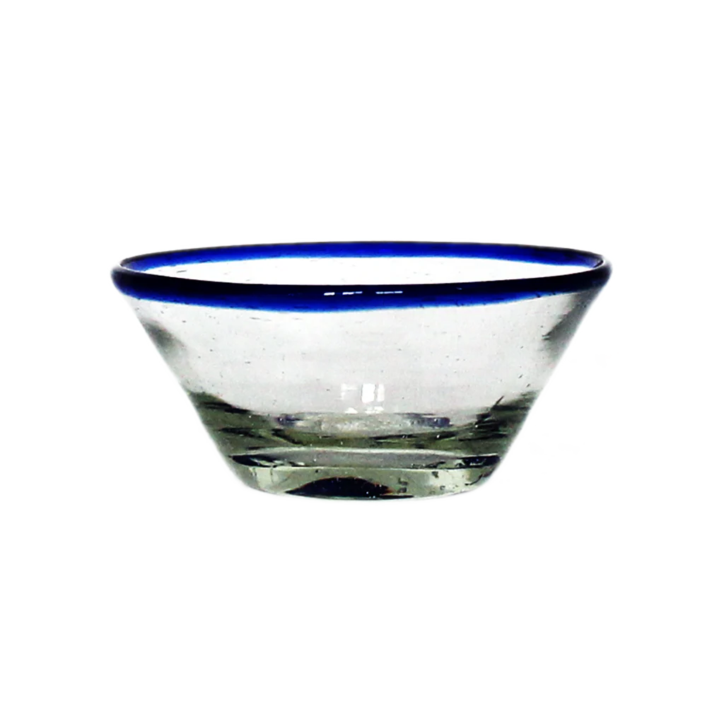 Blue Rim Tiny Bowl