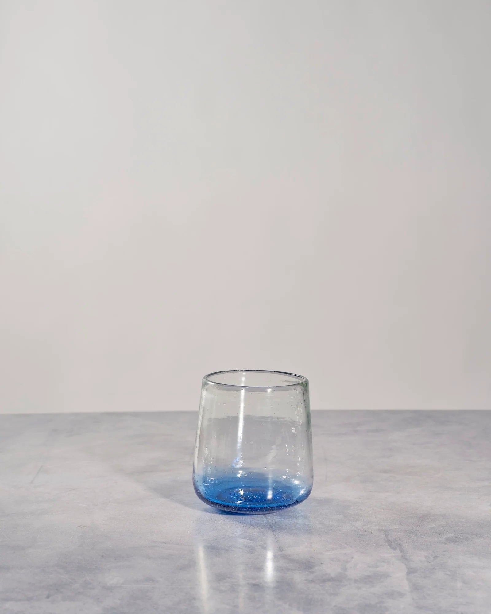 Blue Ombre Drinking Glass, Set of 4
