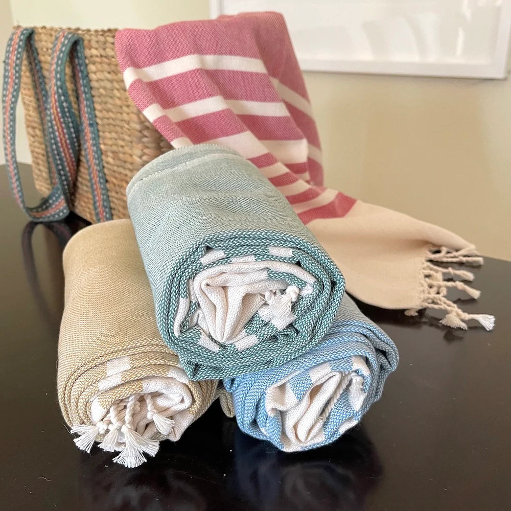 Beige Bath Towel (Set of 2)