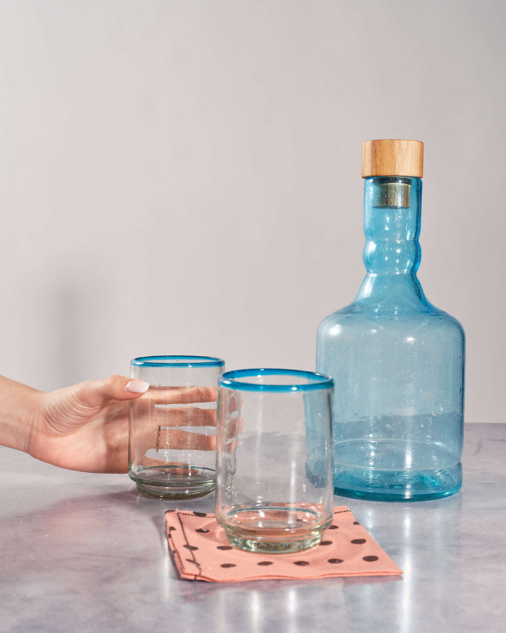 Aqua Decanter/Bottle