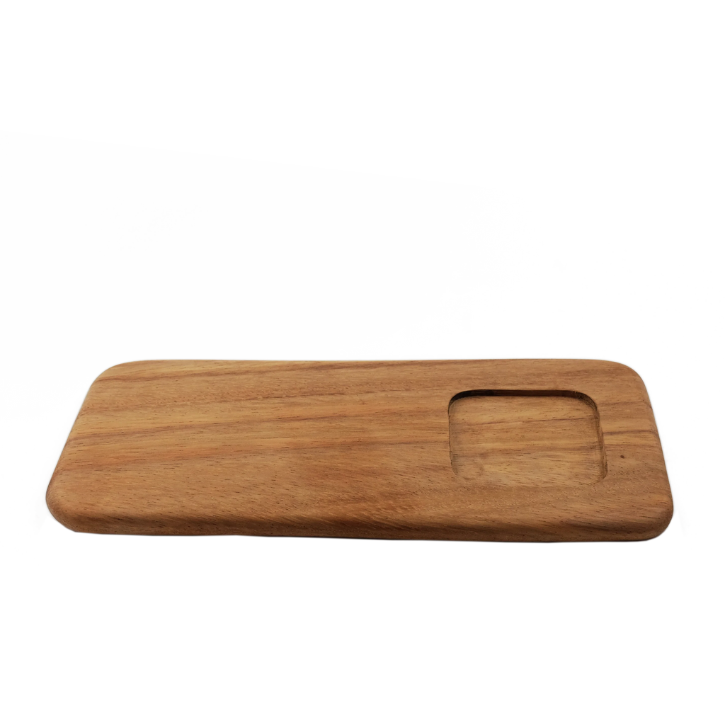 Small Rectangular Board w/ Square Indent