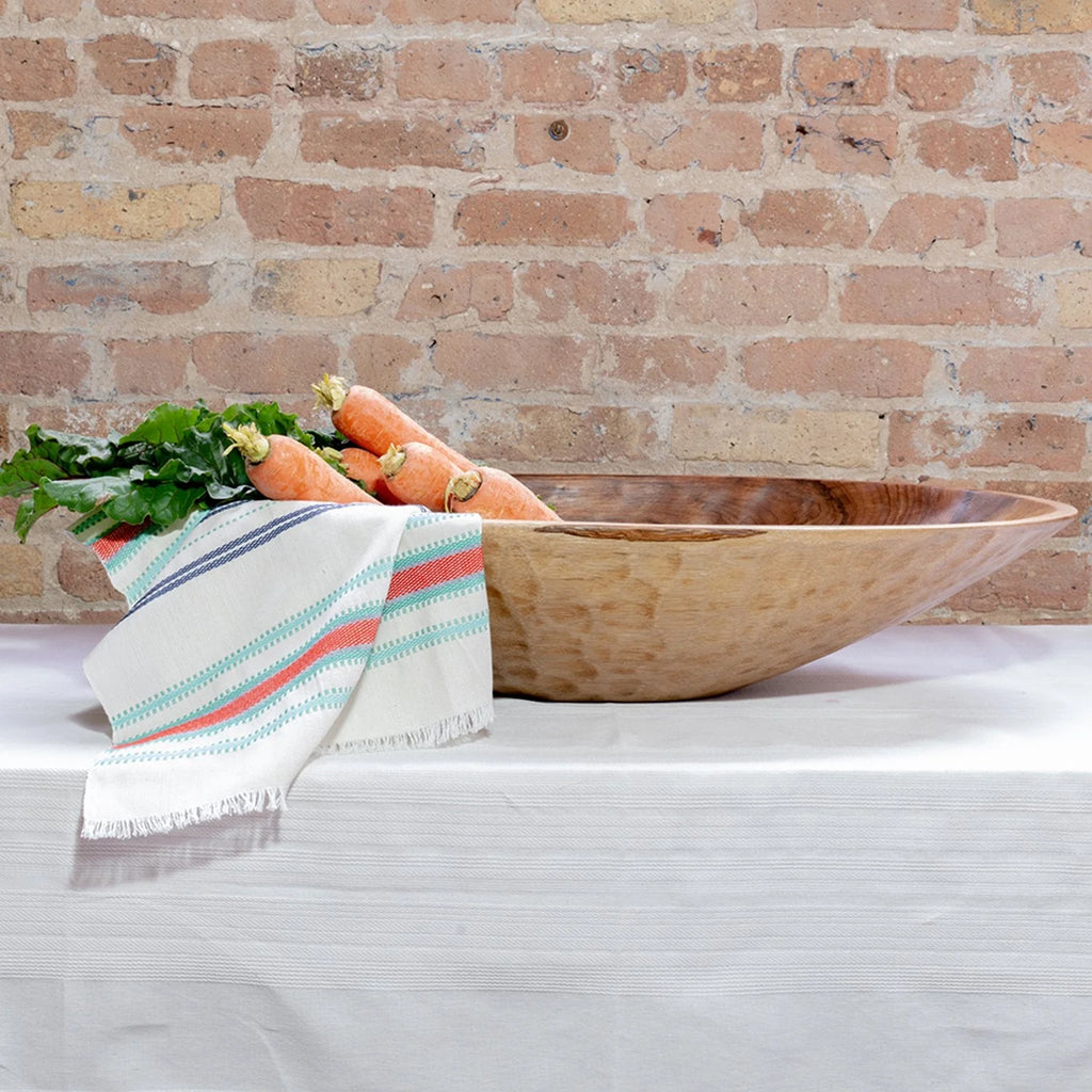 XXL 28 inch Oval Wood Bowl