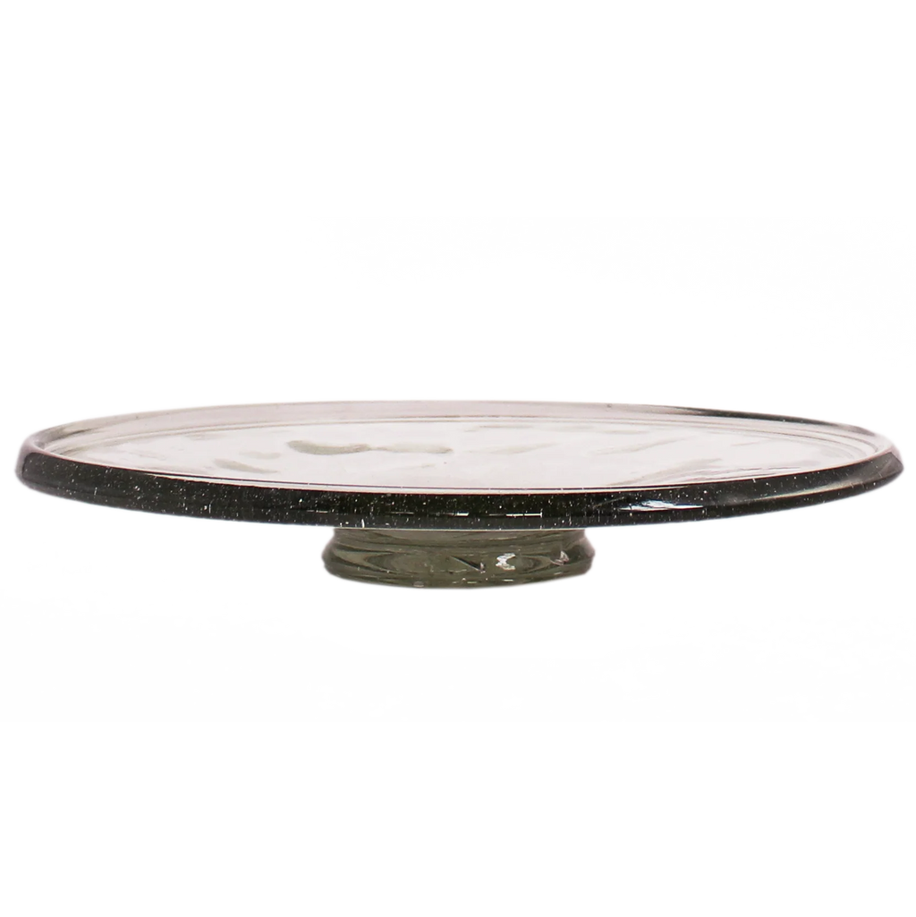 Glass Cake Plate Stand