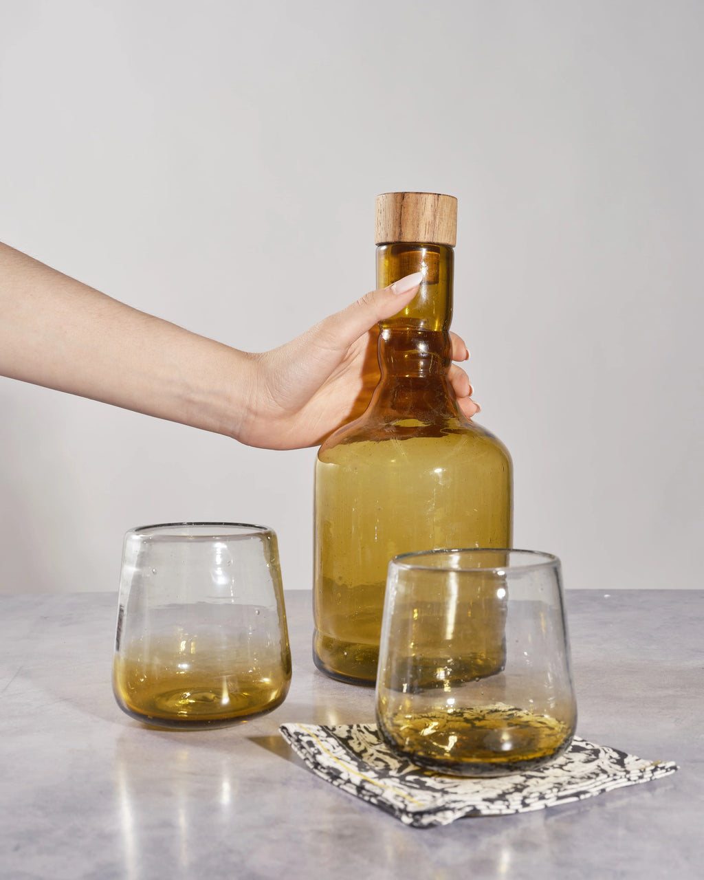 Amber Decanter/Bottle