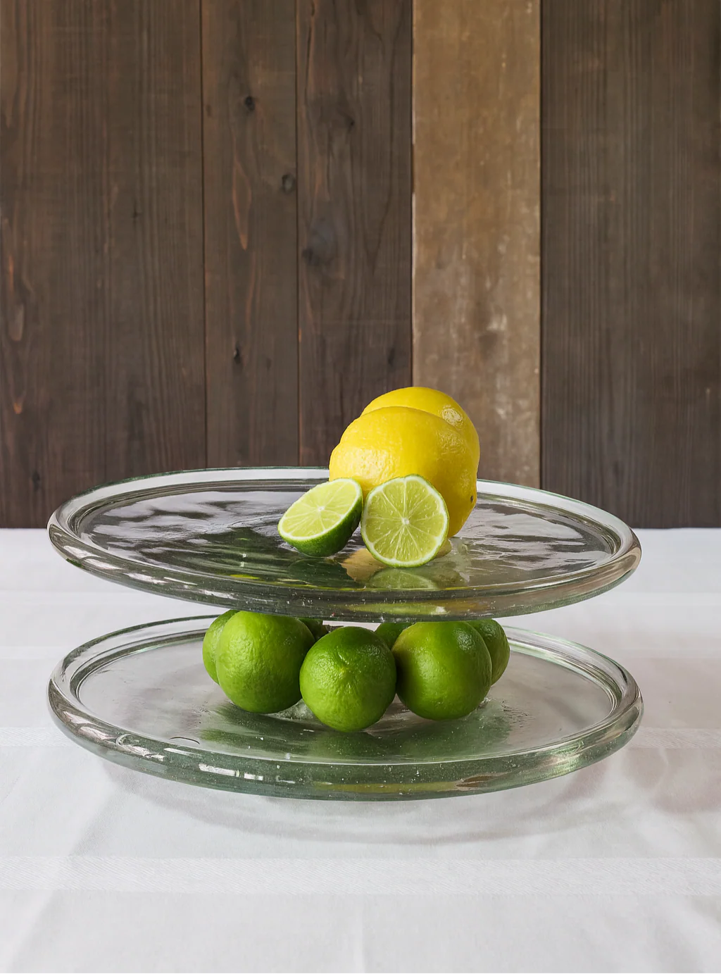Glass Cake Plate Stand