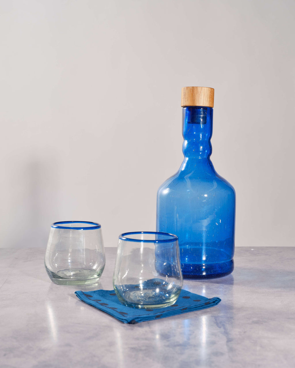 Blue Decanter/Bottle