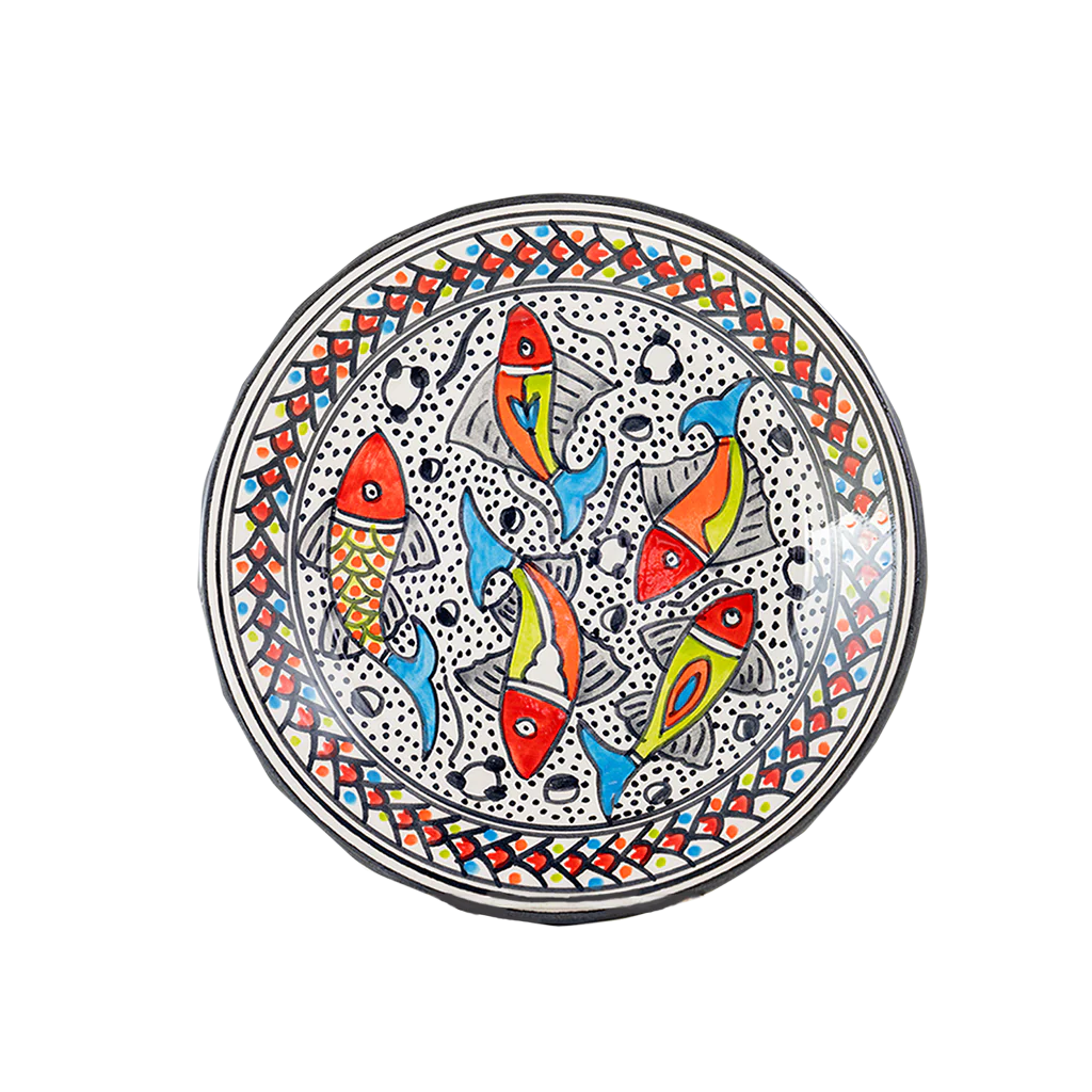 Rainbow Fish Side Plate