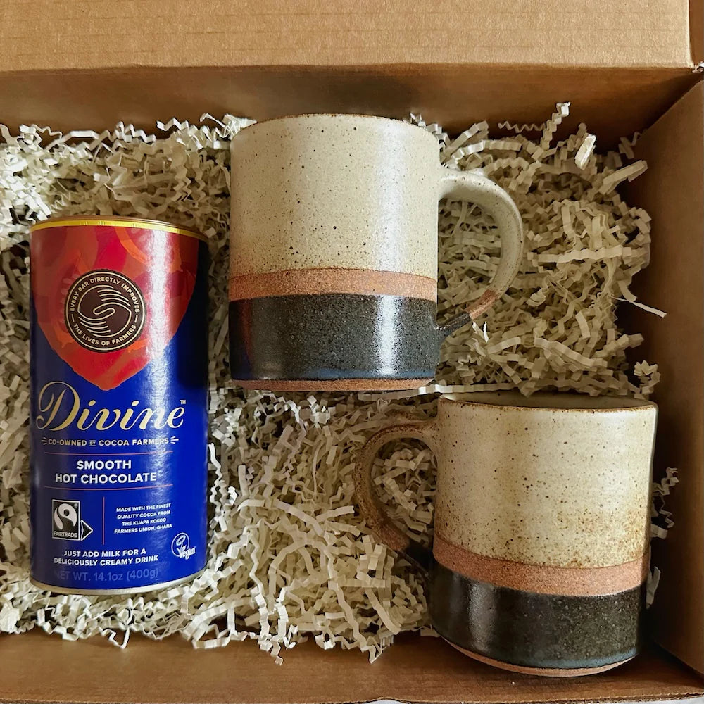 Hot Chocolate Mugs Gift Box