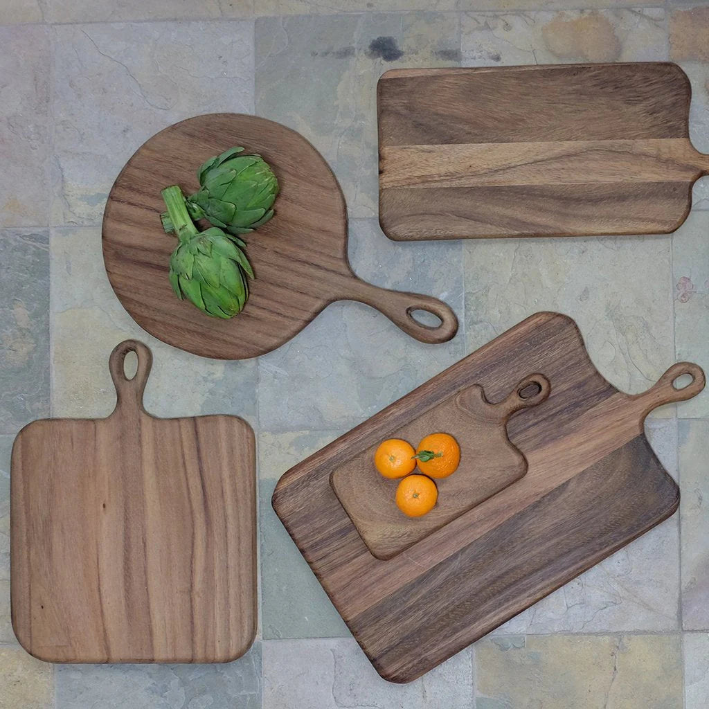 Round Loop Handle Wood Board